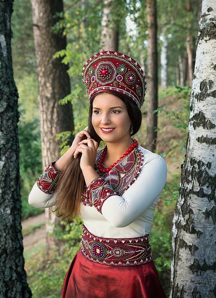 Костюм Русской Девушки Фото