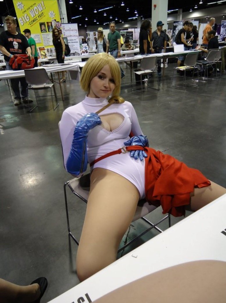 Cosplay fisting