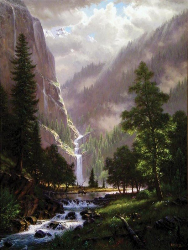 альберт бирштадт sierra nevada фото