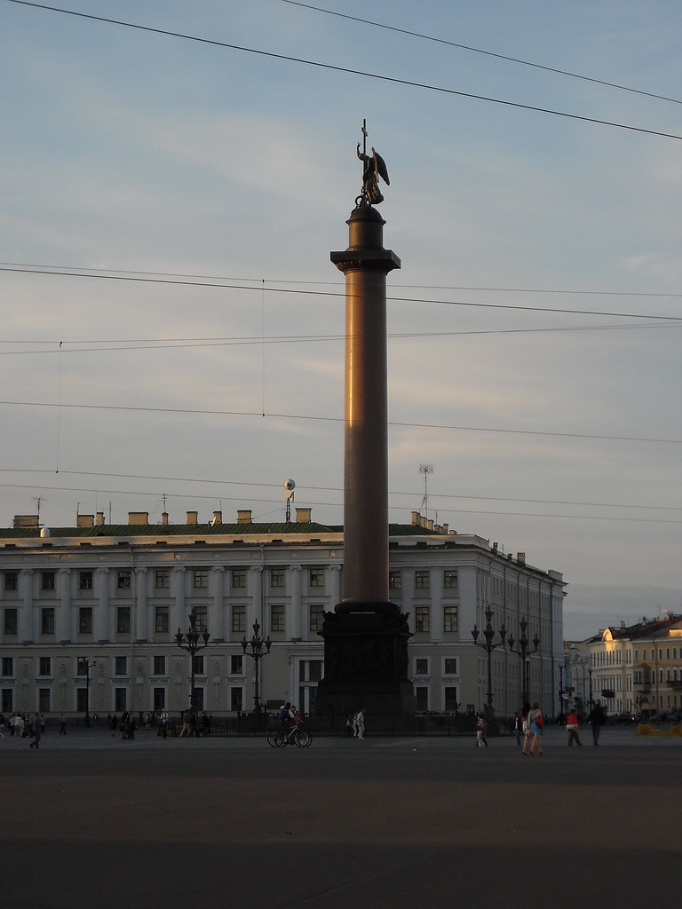 александрийская колонна в санкт-петербурге фото