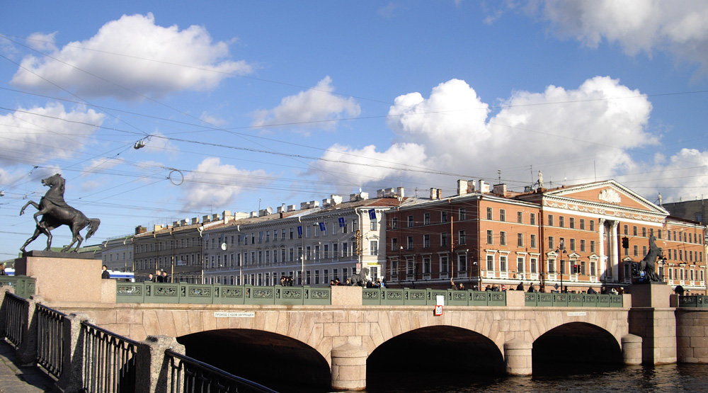 аничков мост в санкт петербурге фото