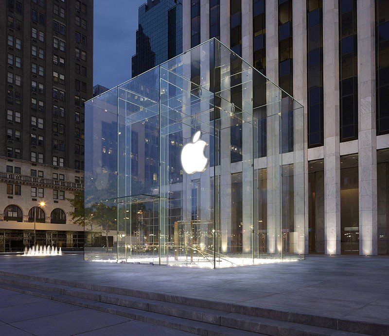 apple store в нью-йорке фото