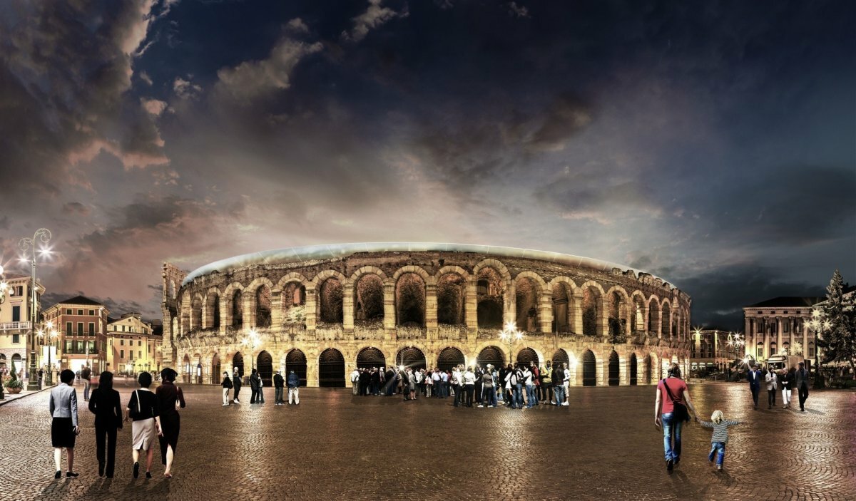 arena di verona (италия, верона) фото