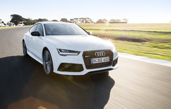 audi rs7 белая фото