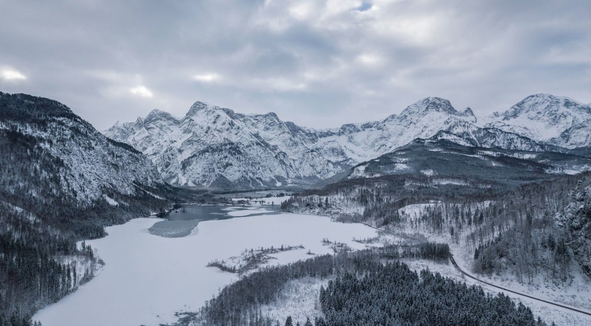 австрия горы зима фото
