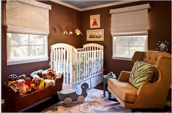 baby boy nursery gray crib wall colors фото