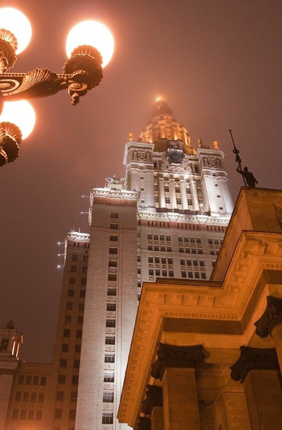 башня мгу в москве фото
