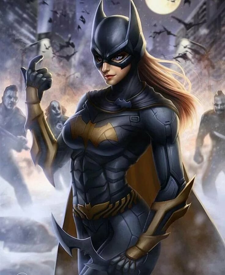 batgirl dc art фото