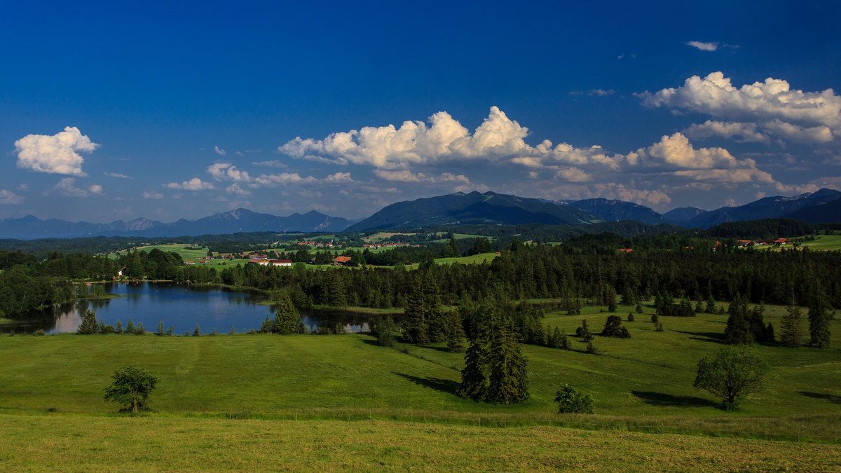 бавария германия природа фото