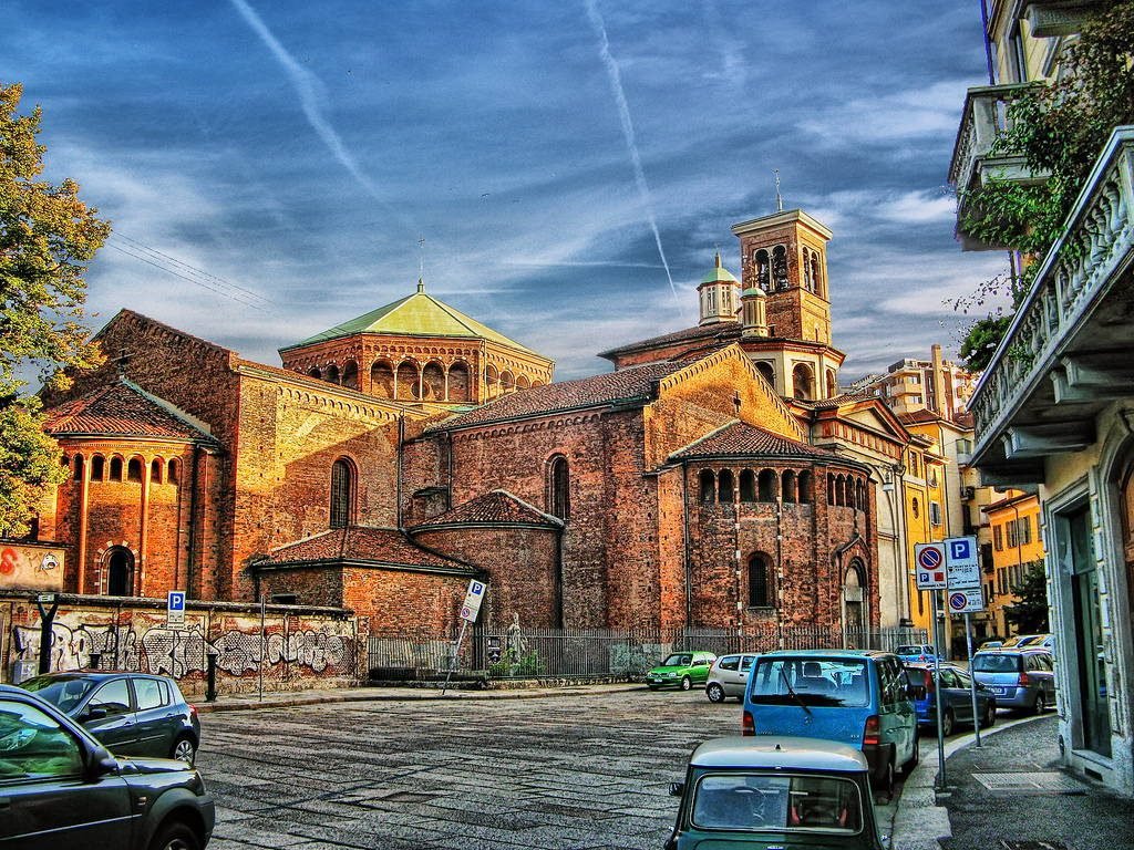 базилика сант-амброджио в милане фото