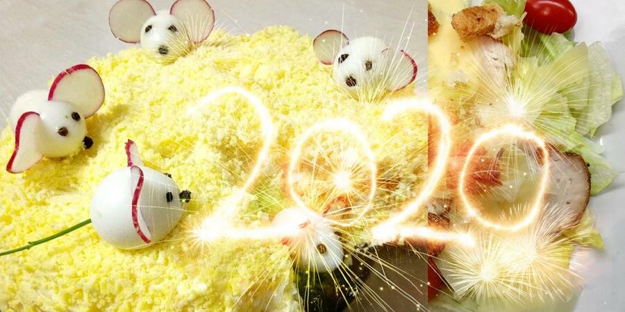 белая крыса новый год 2020 фото