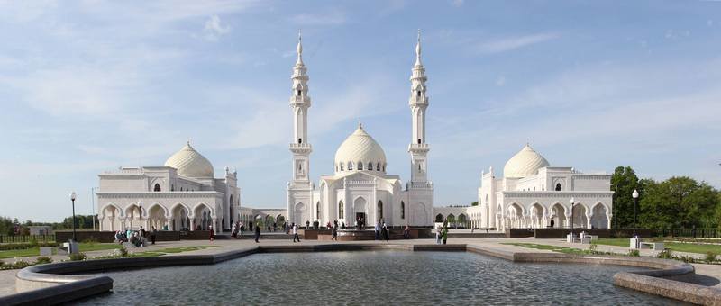 белая мечеть в болгарах фото