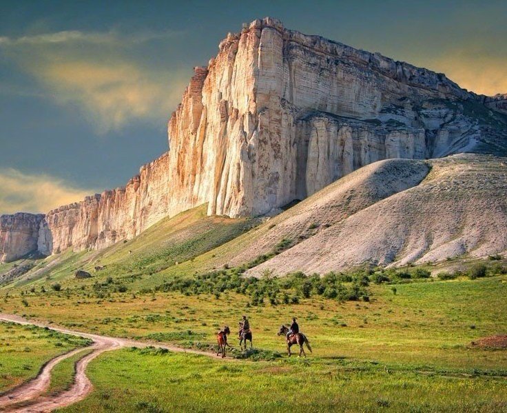 белая скала ак-кая крым фото