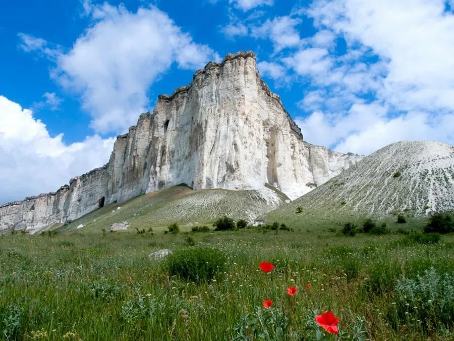 белая скала ак-кая крым фото