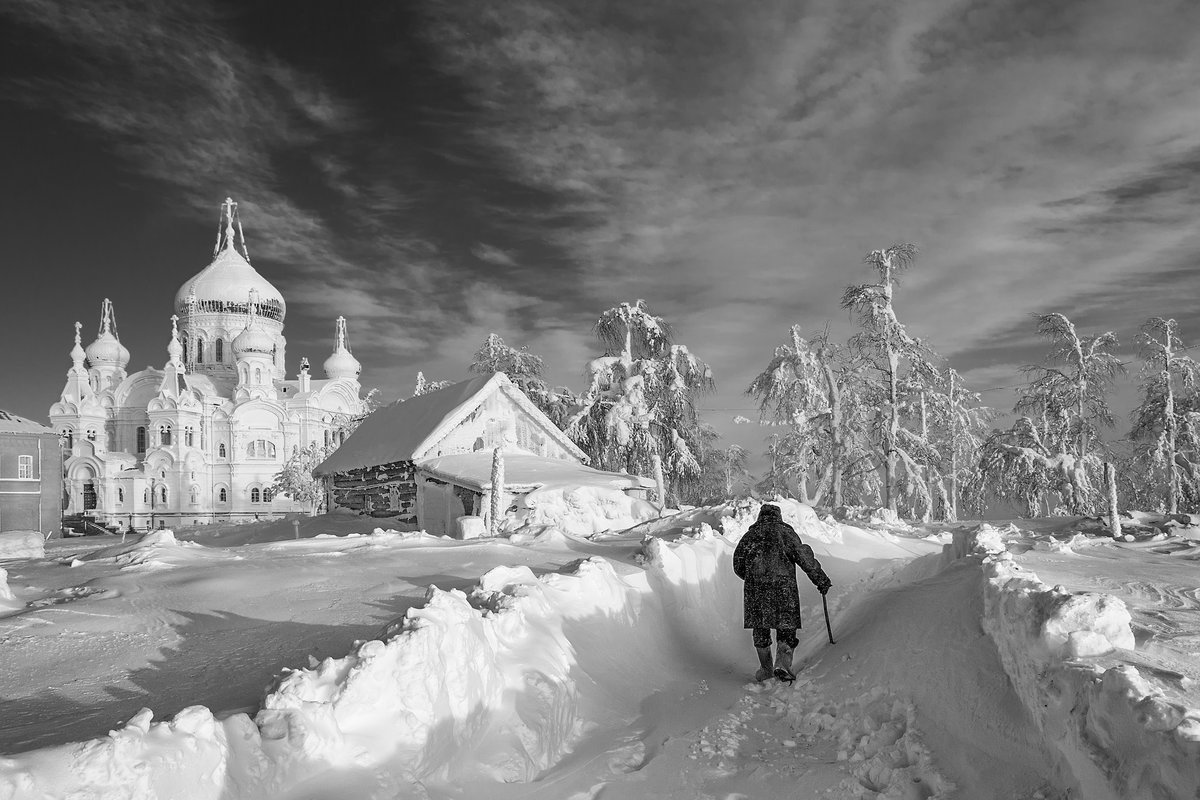 белогорский монастырь зима фото