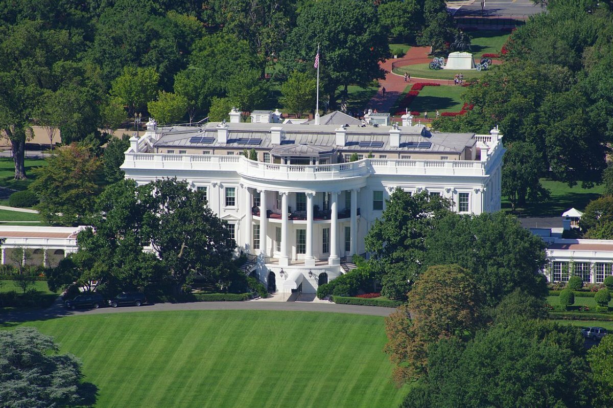 белый дом сша фото
