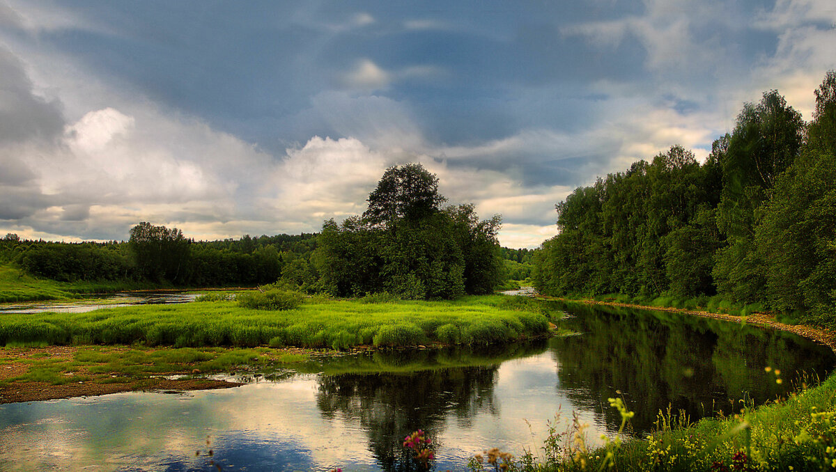 берег реки фото