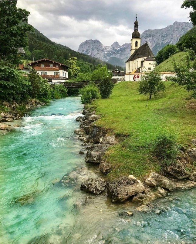 берхтесгаден, бавария, германия фото