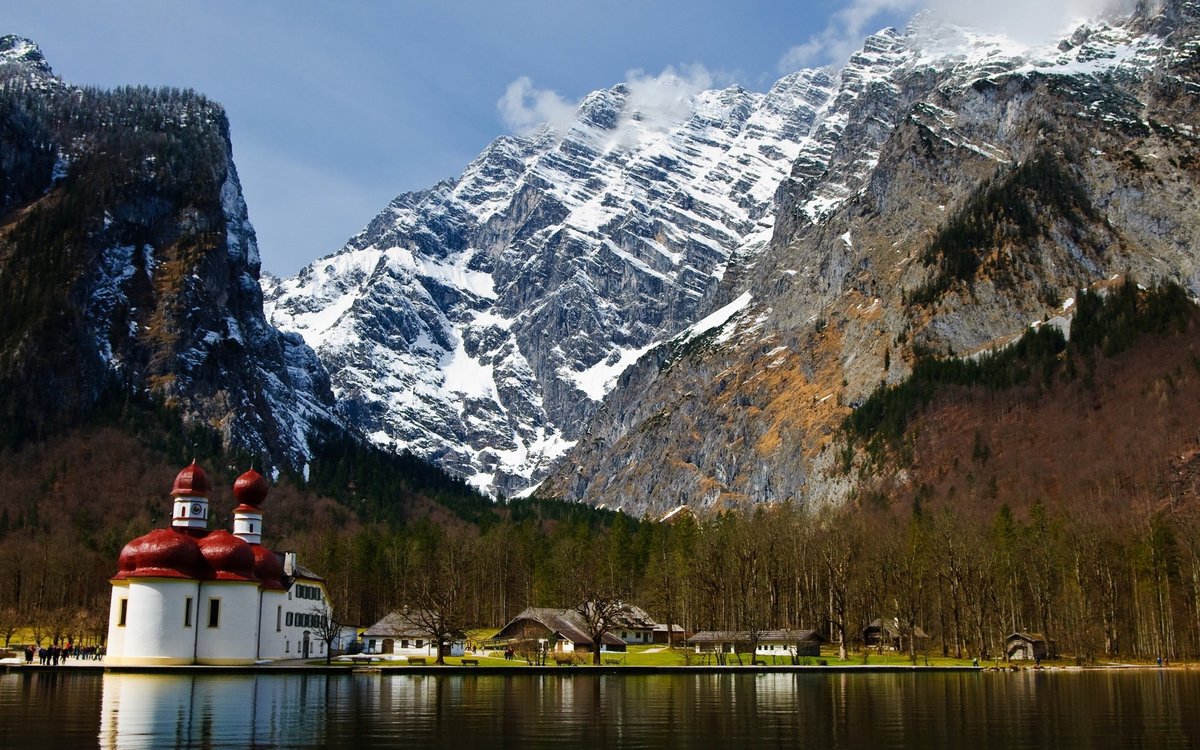 берхтесгаден, бавария, германия фото