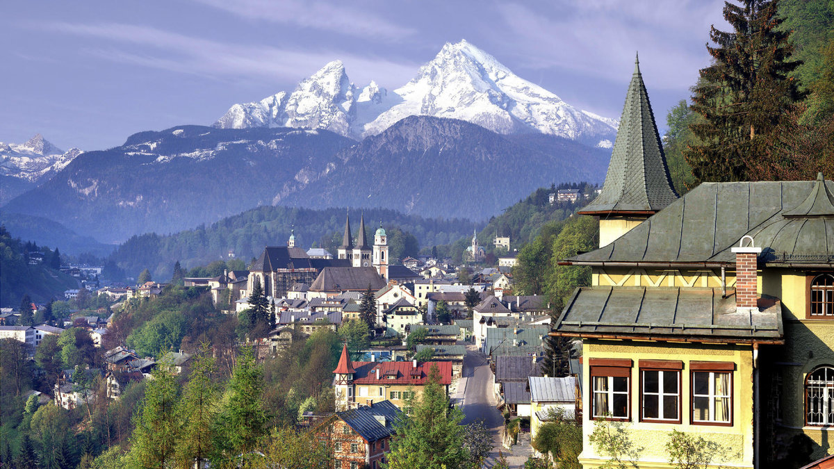 берхтесгаден, бавария, германия фото