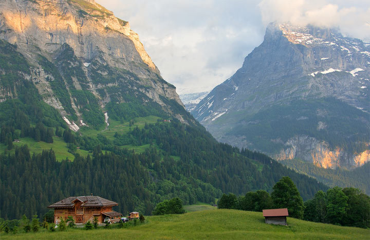 бернские альпы switzerland фото