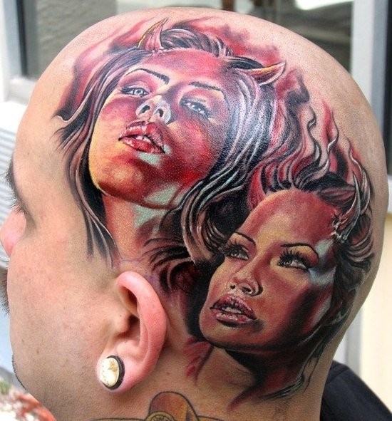 black and grey tattoo реализм чикано фото