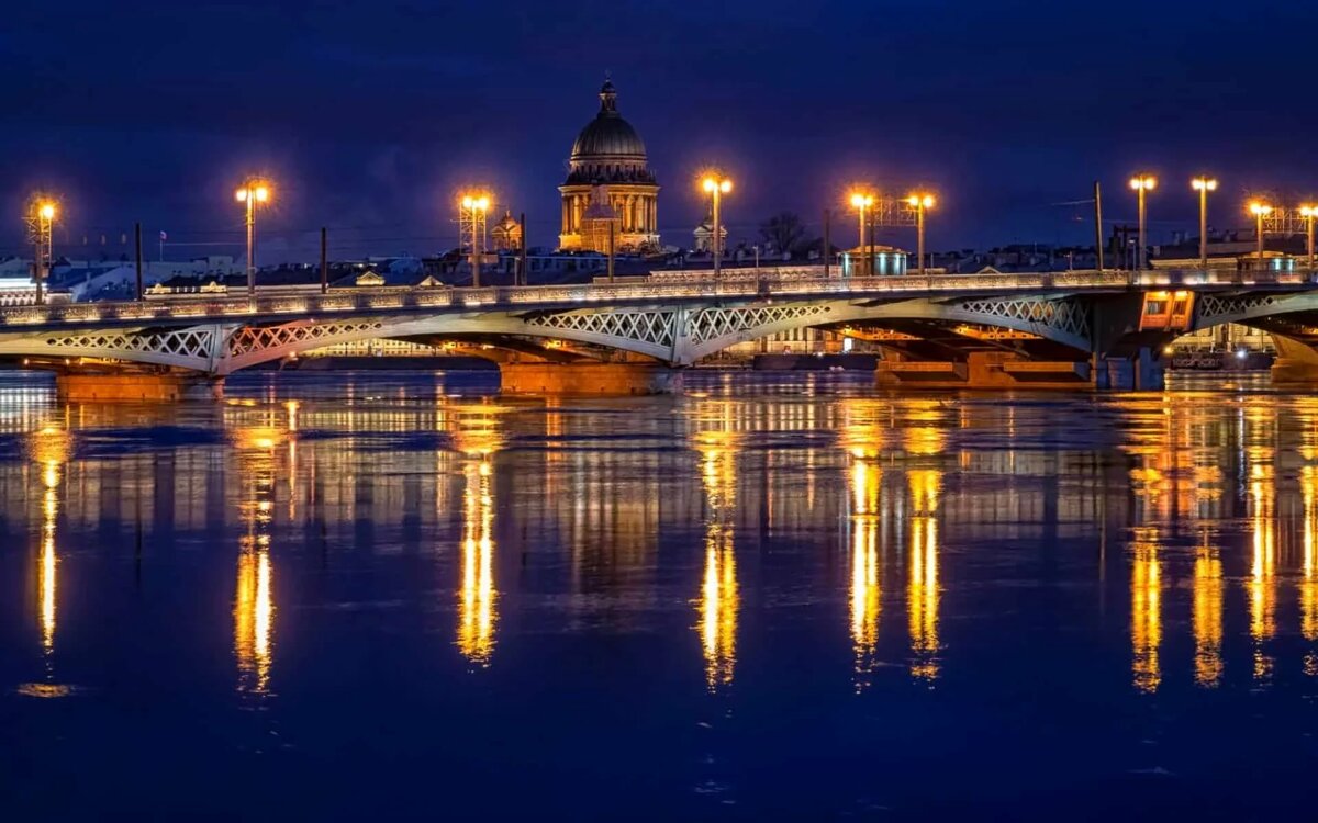благовещенский мост спб фото