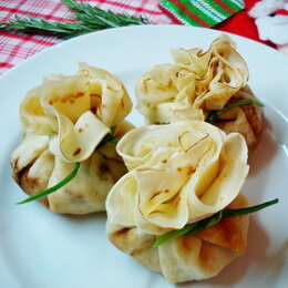 блинные мешочки жульен фото