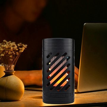 bluetooth колонка с эффектом огня фото
