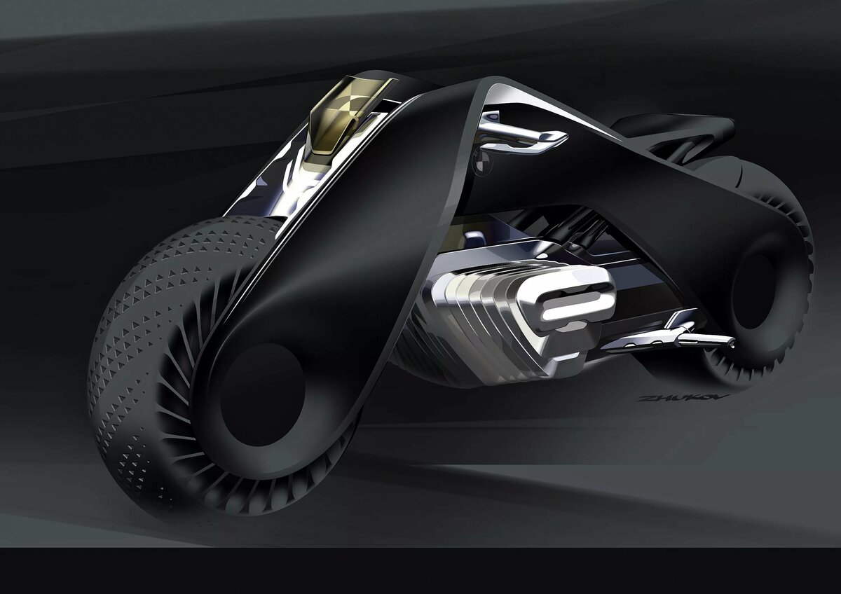 bmw vision next 100 мотоцикл фото