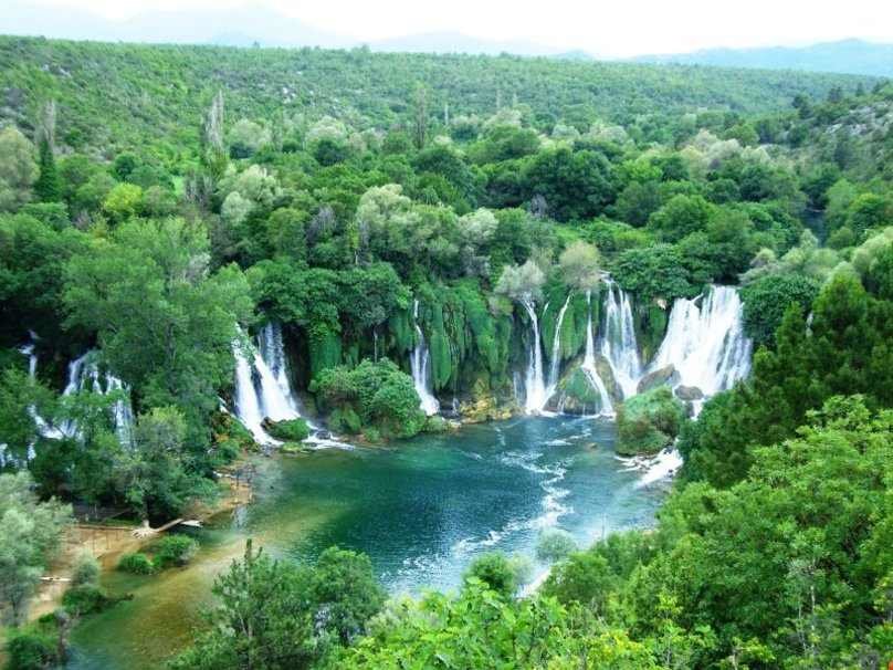 босния и герцеговина водопад кравице фото
