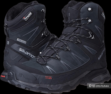ботинки мужские salomon x ultra winter cs wp 2 фото