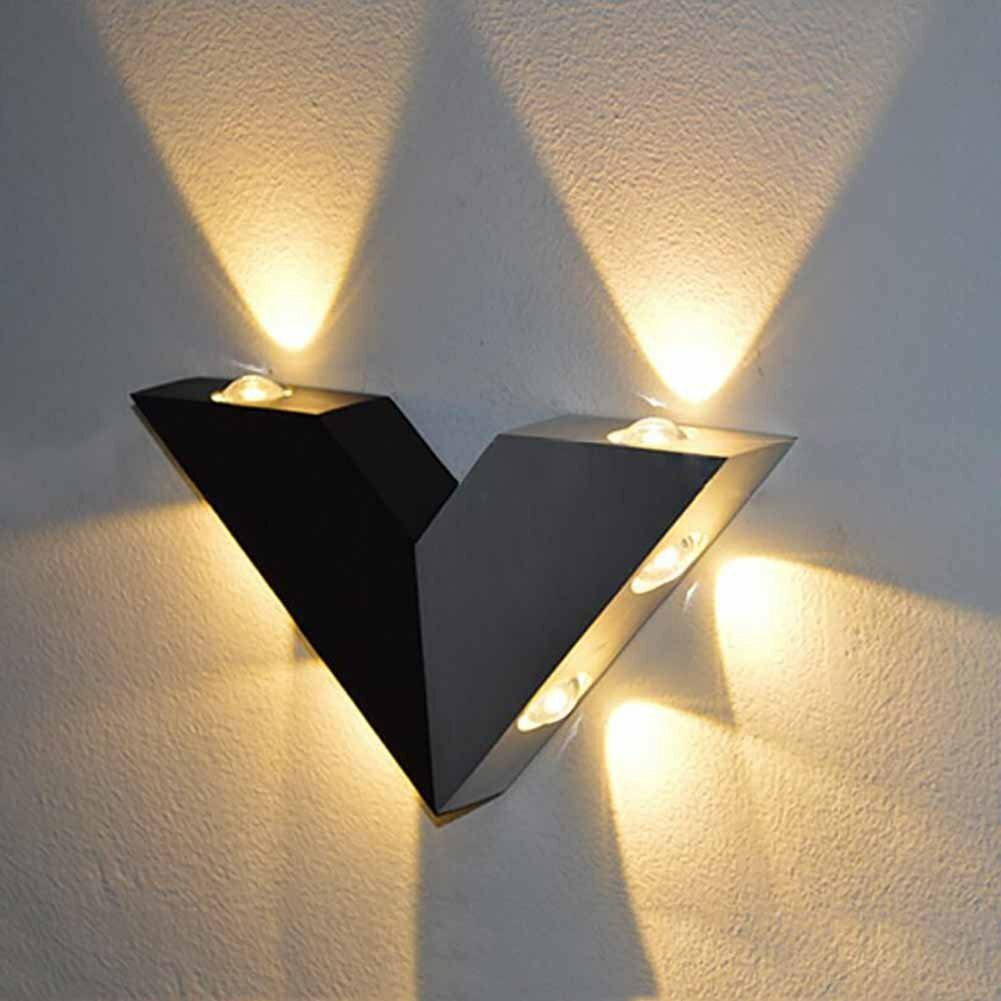 бра 6w aluminum led wall lights фото