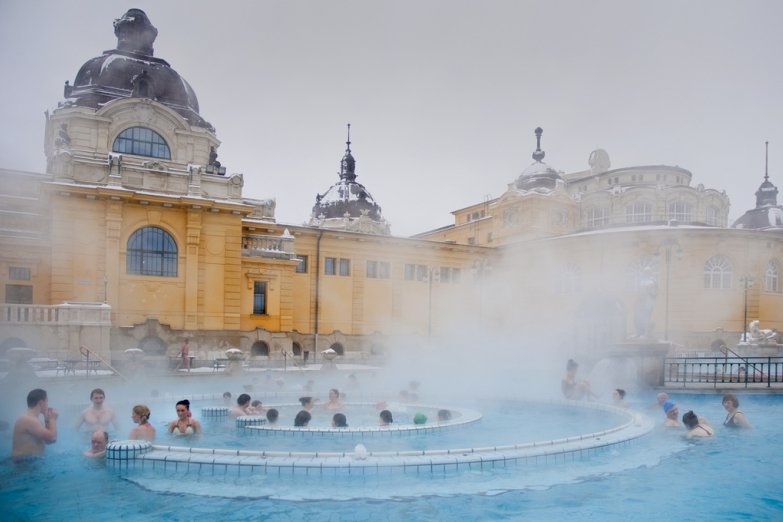 будапешт термальные купальни сечени фото