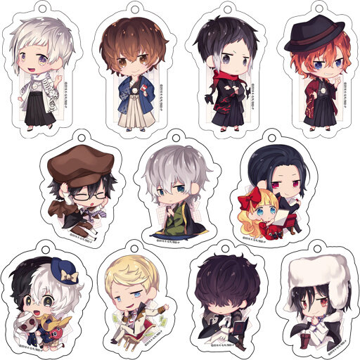 bungou stray dogs чиби стикеры фото