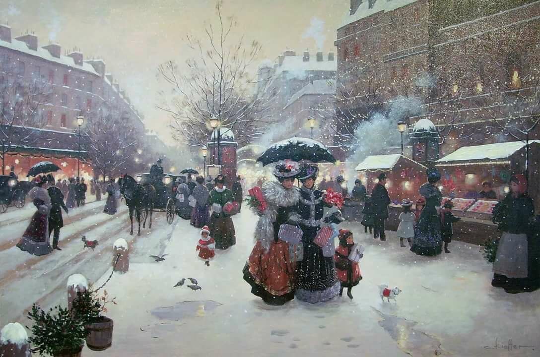 christa kieffer картины зима фото