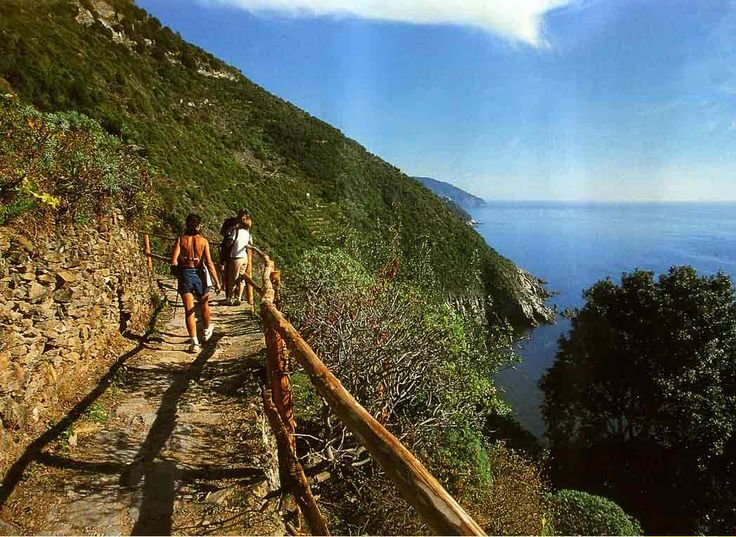 cinque terre треккинг фото