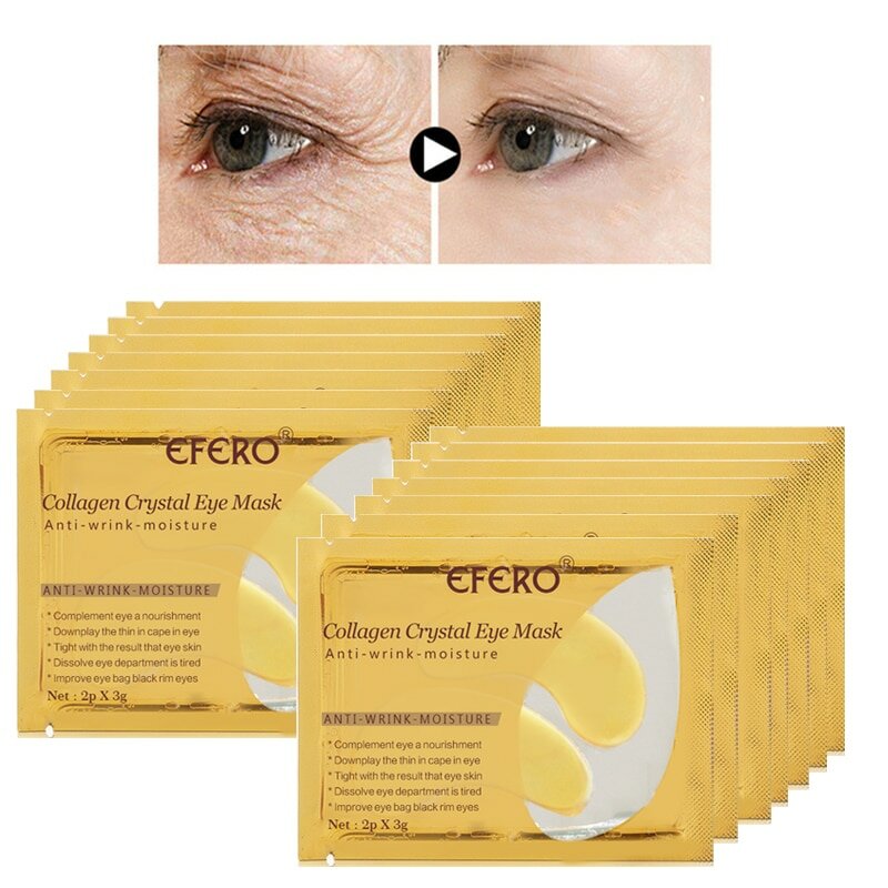 collagen crystal eye mask черная на русском фото
