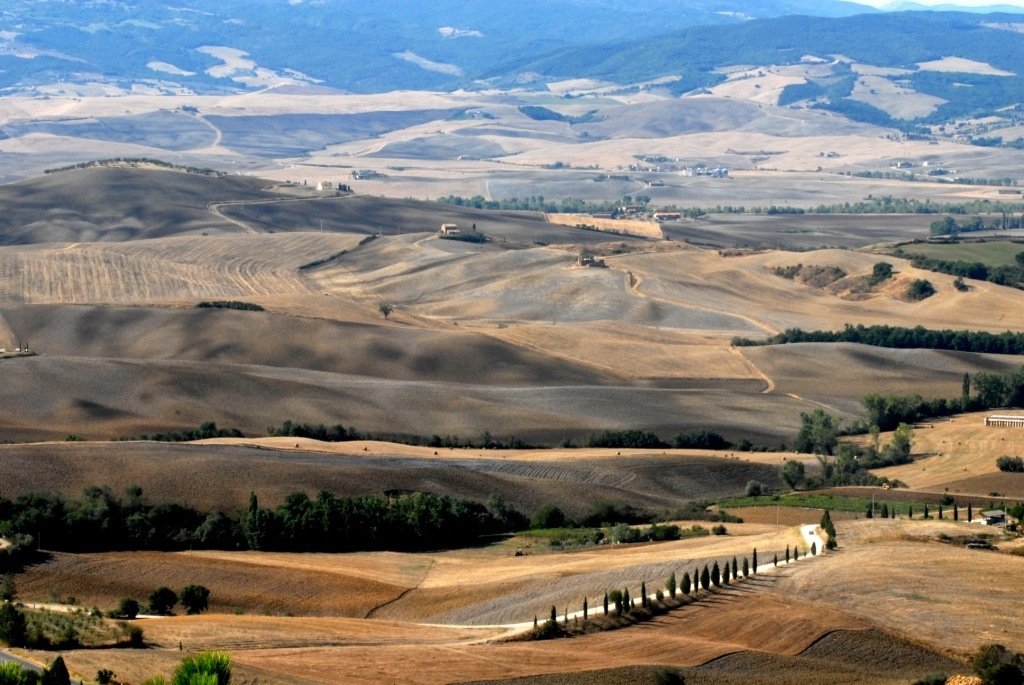 crete senesi тоскана фото