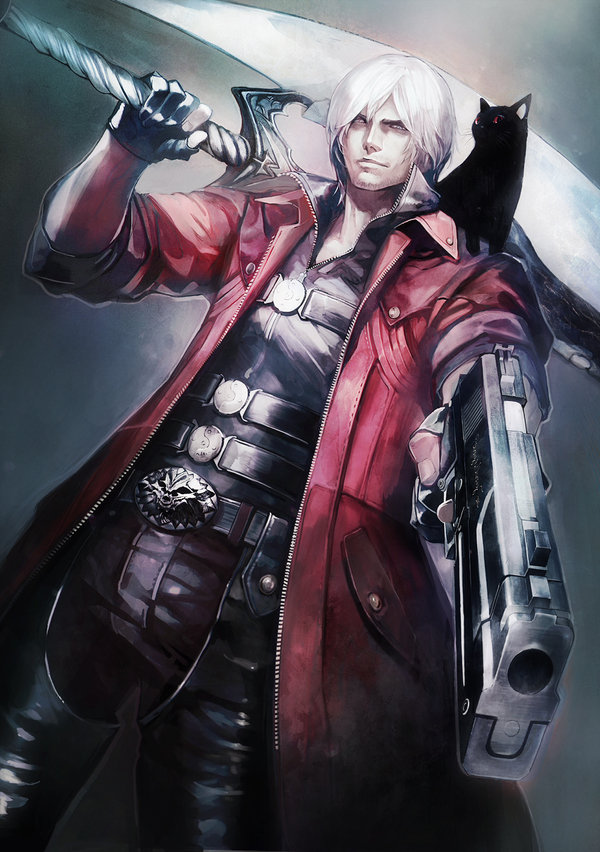 данте devil may cry арт фото