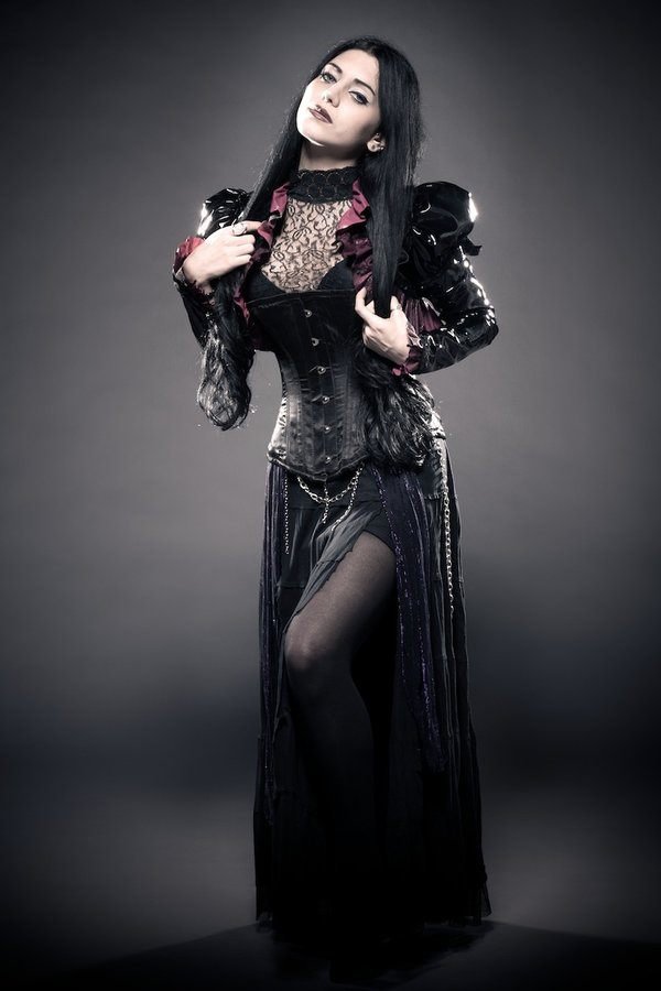 dark beauty #готическая модель фото