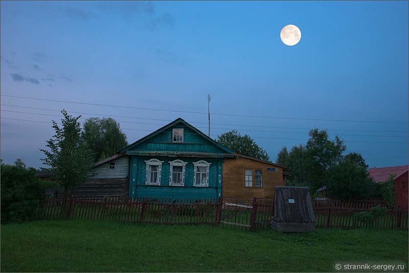 деревенский дом фото
