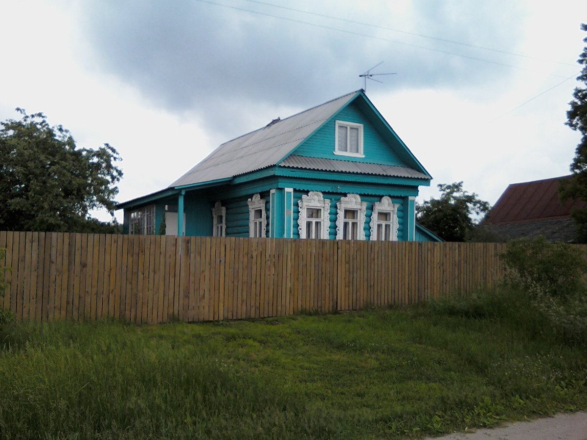 деревенский дом в подмосковье фото