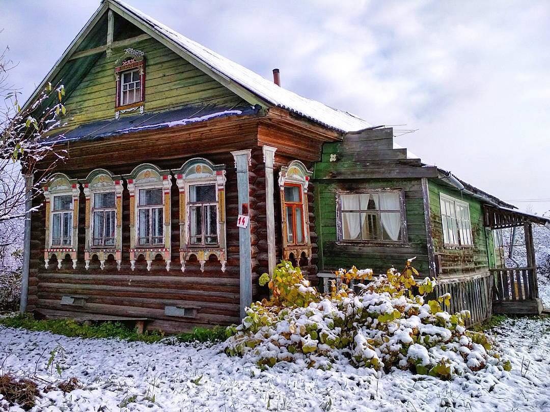 деревенский домик вологодской области фото