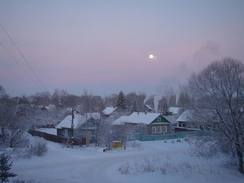 деревня рубчойла карелия зима фото