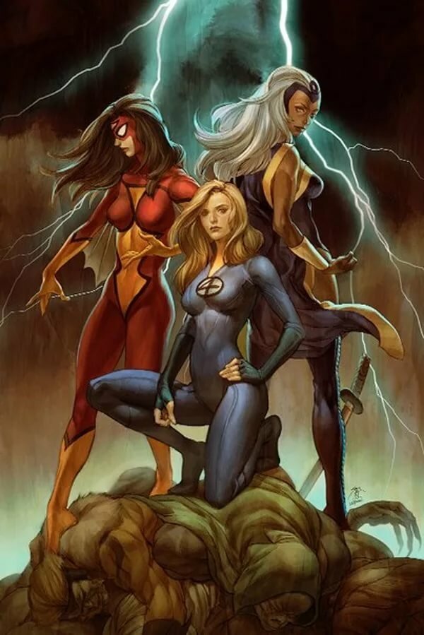 девушки marvel comics фото