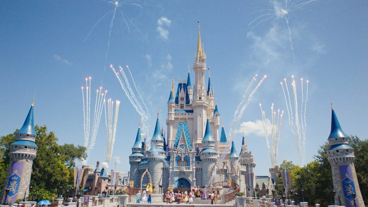 диснейуорлд (walt disney world), флорида замок золушки фото