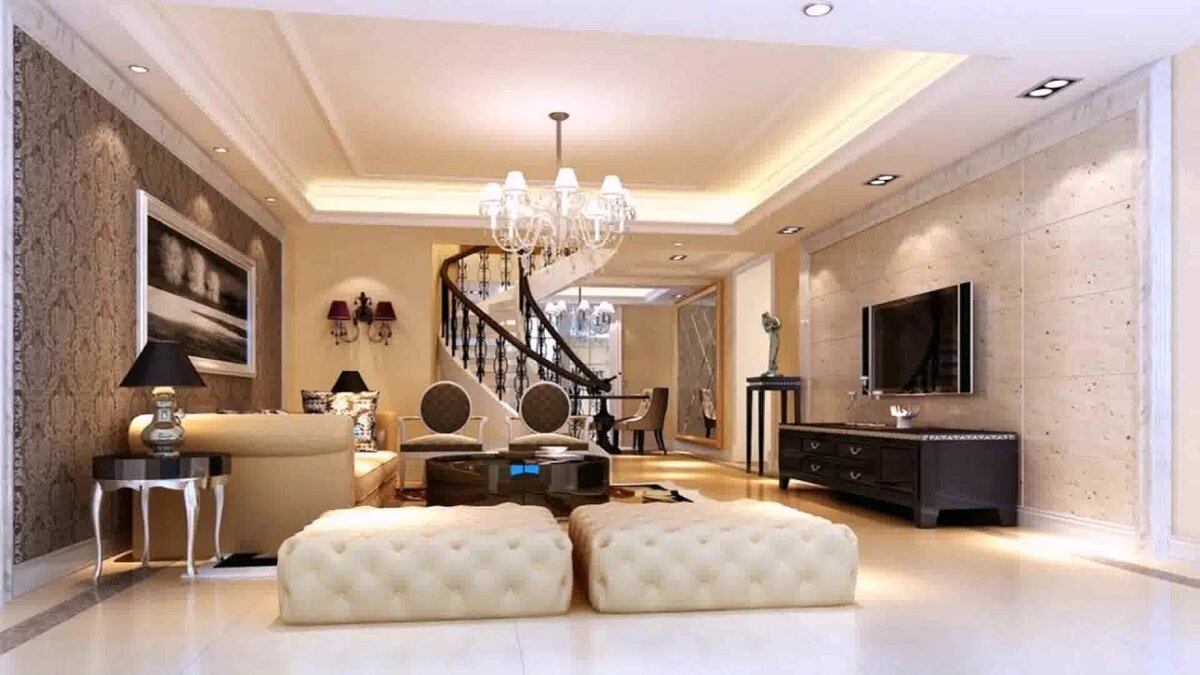 дизайн гостиных в luxury фото