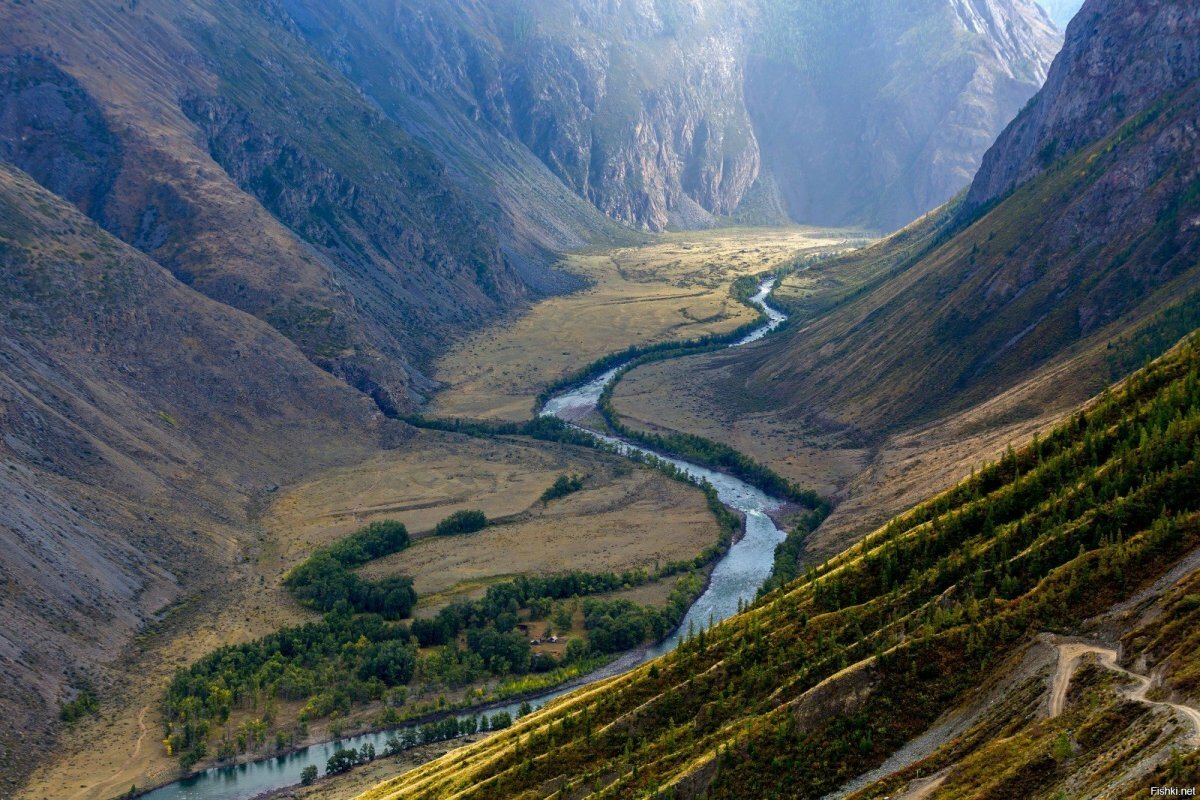 долина реки чулышман горный алтай фото