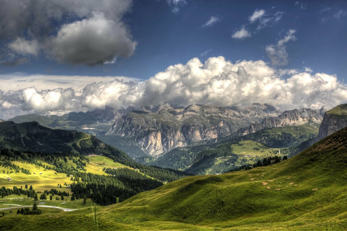 доломитовые альпы италия летом фото